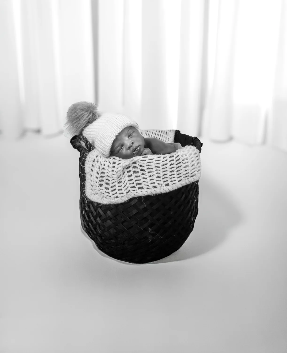 Newborn detail portrait